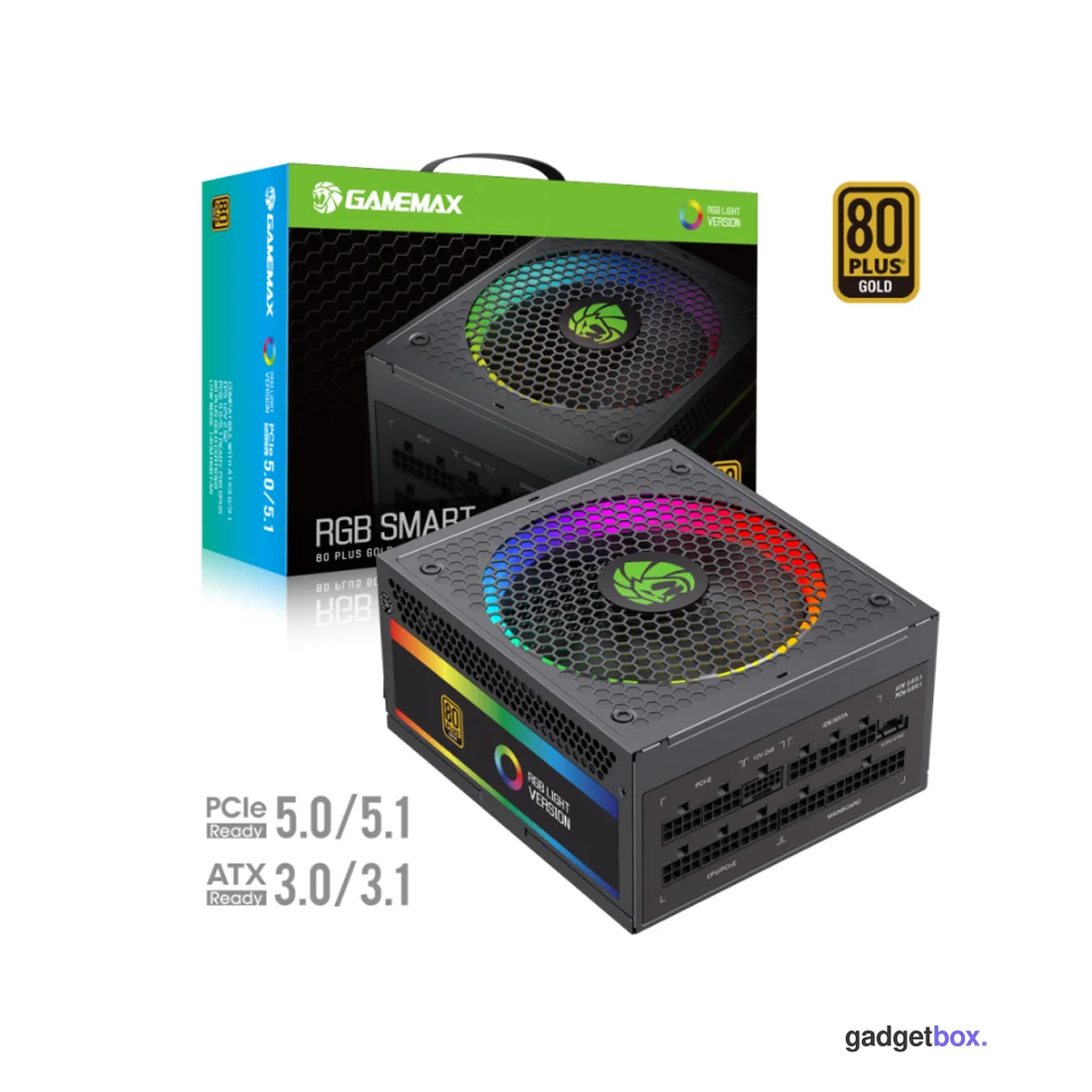 Блок питания Gamemax RGB-Smart 750 PRO Gold