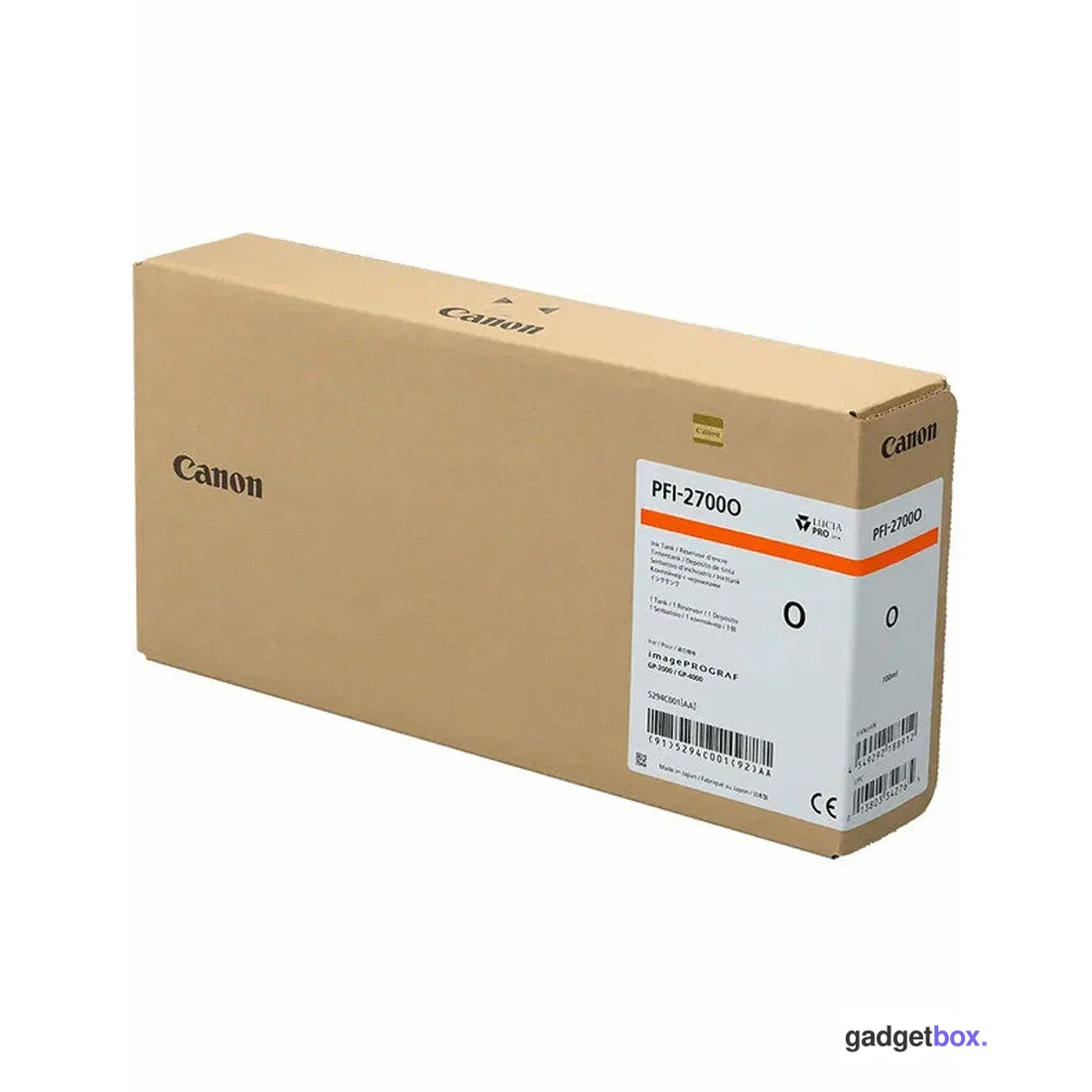 Чернильный картридж Canon PFI-2700 Orange