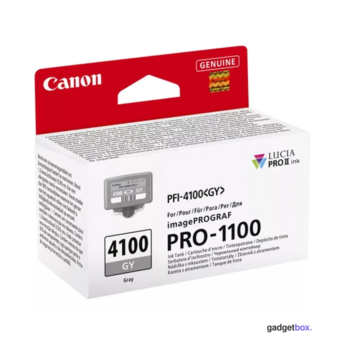 Чернильный картридж Canon PFI-4100 Grey