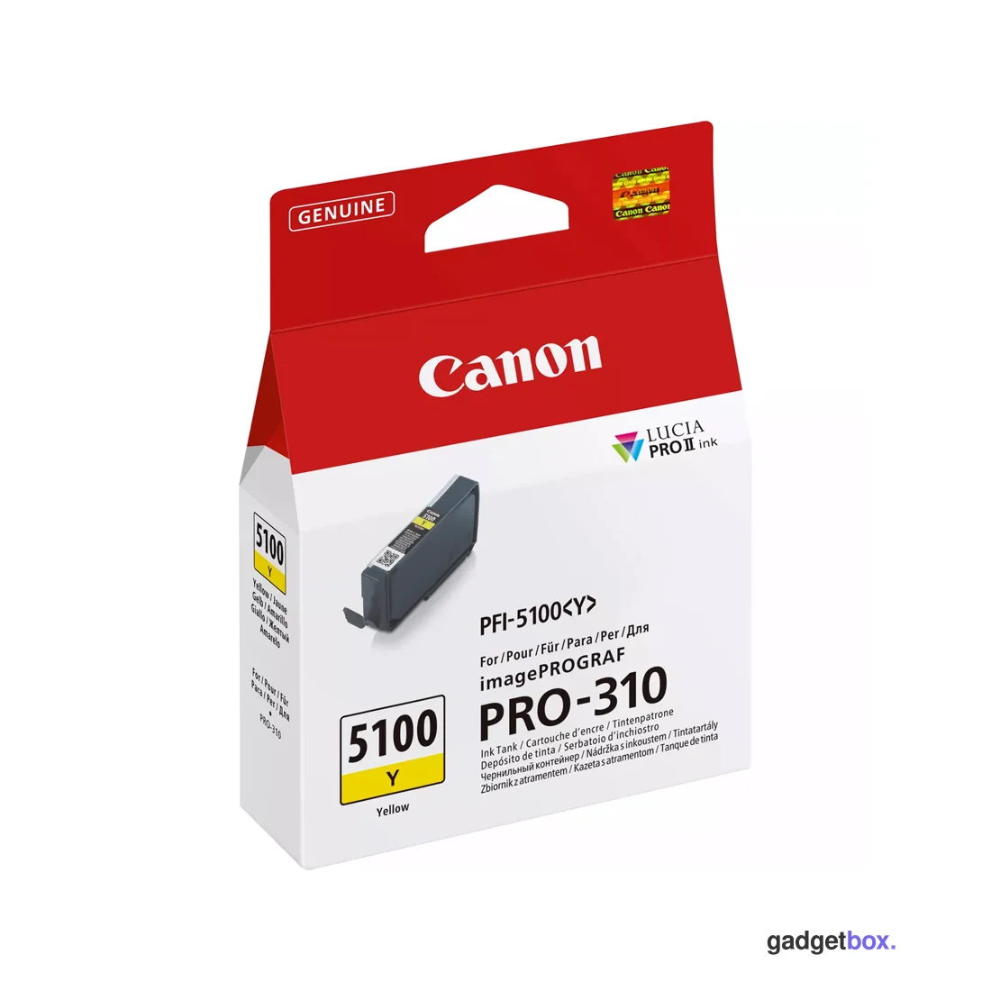 Чернильный картридж Canon PFI-5100 Yellow