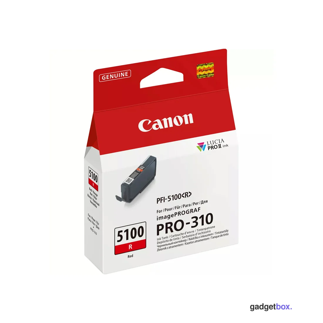 Чернильный картридж Canon PFI-5100 Red