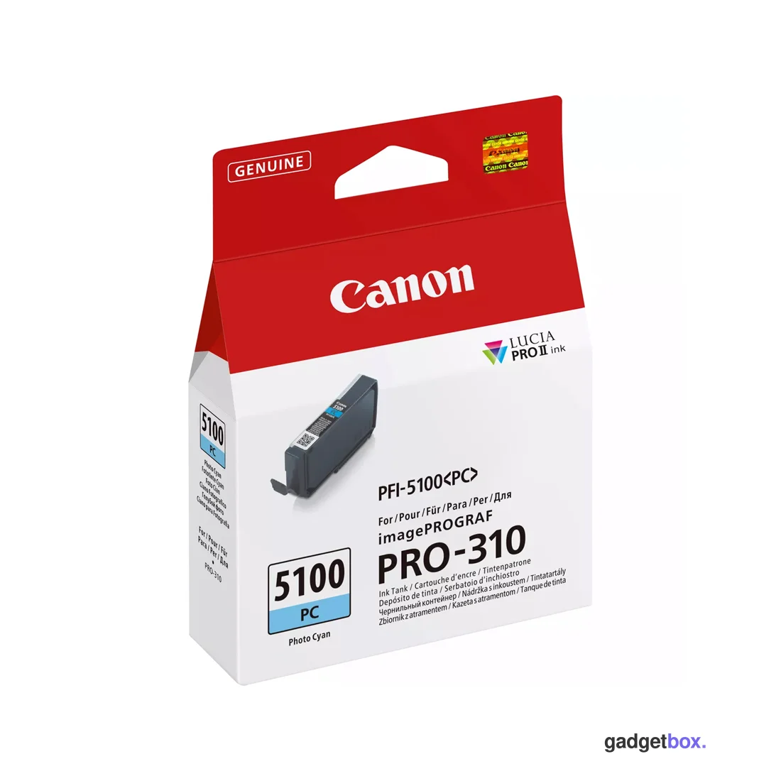 Чернильный картридж Canon PFI-5100 Photo Cyan