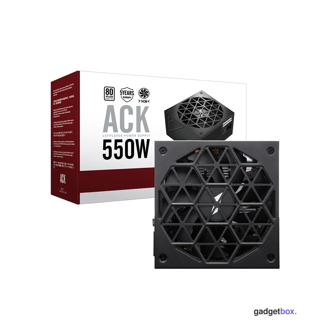 Блок питания 1STPLAYER HA 550W BK