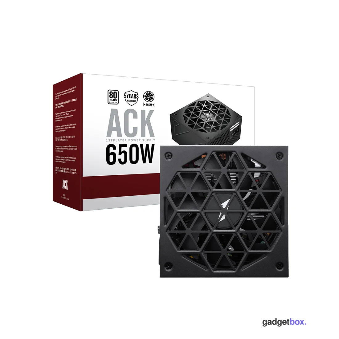 Блок питания 1STPLAYER HA 650W BK