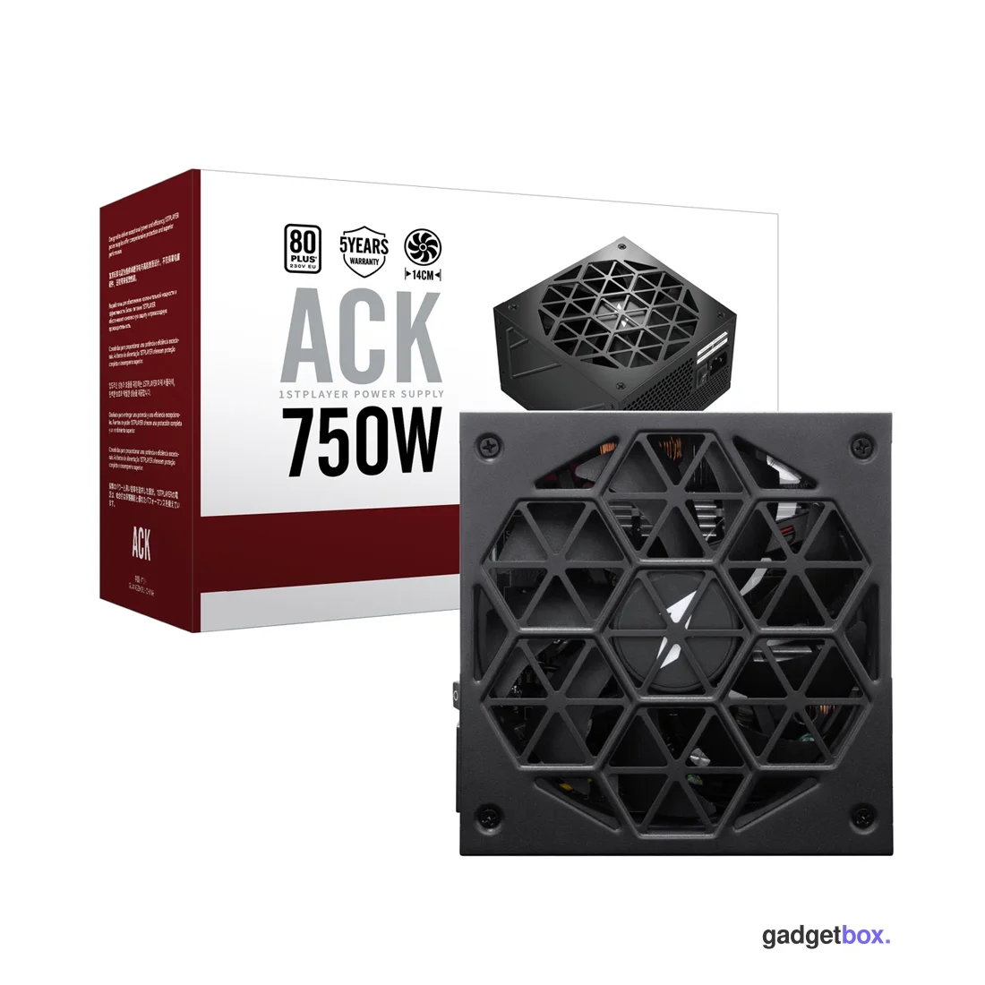 Блок питания 1STPLAYER HA 750W BA7 BK