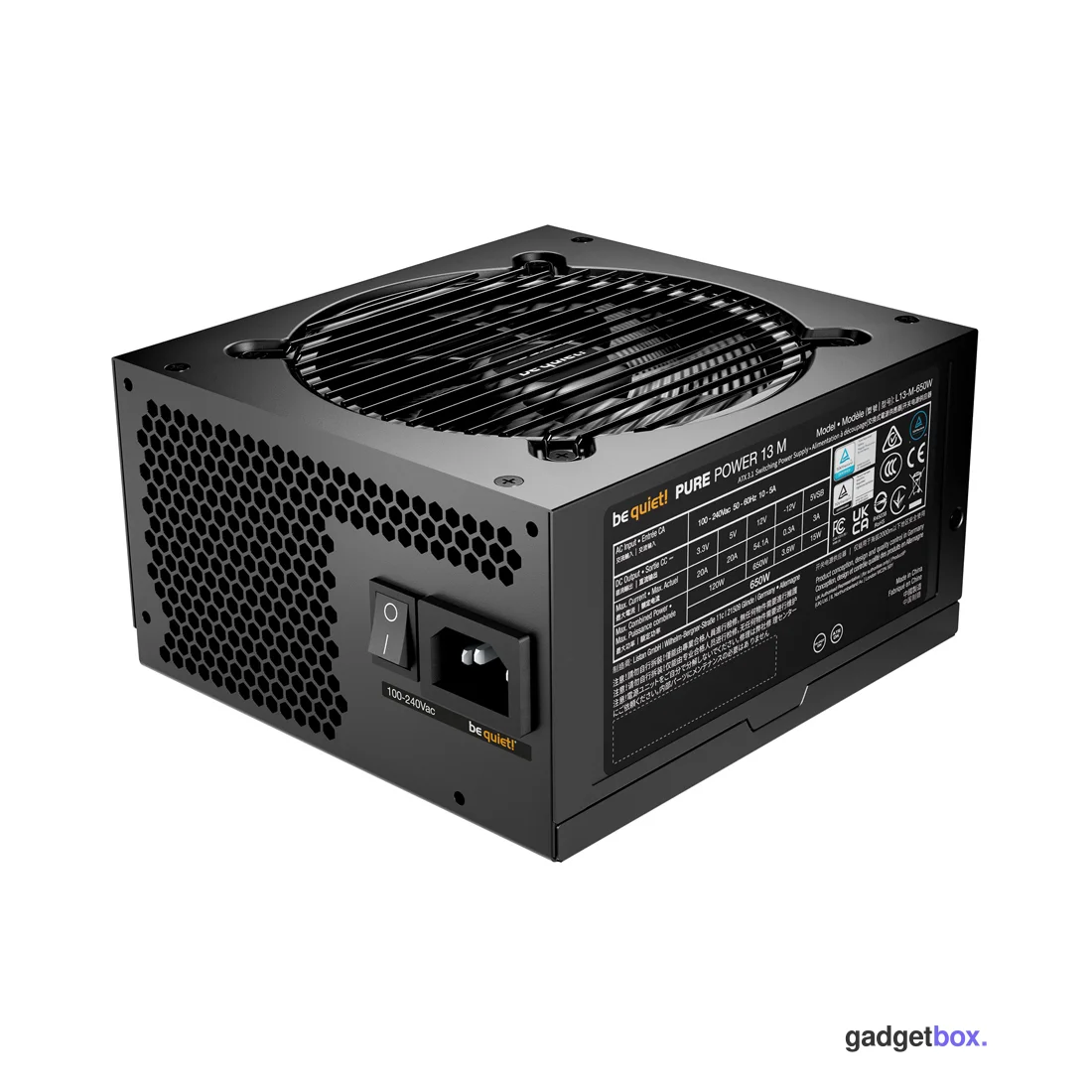 Блок питания Bequiet! Pure Power 13M 650W BP025EU