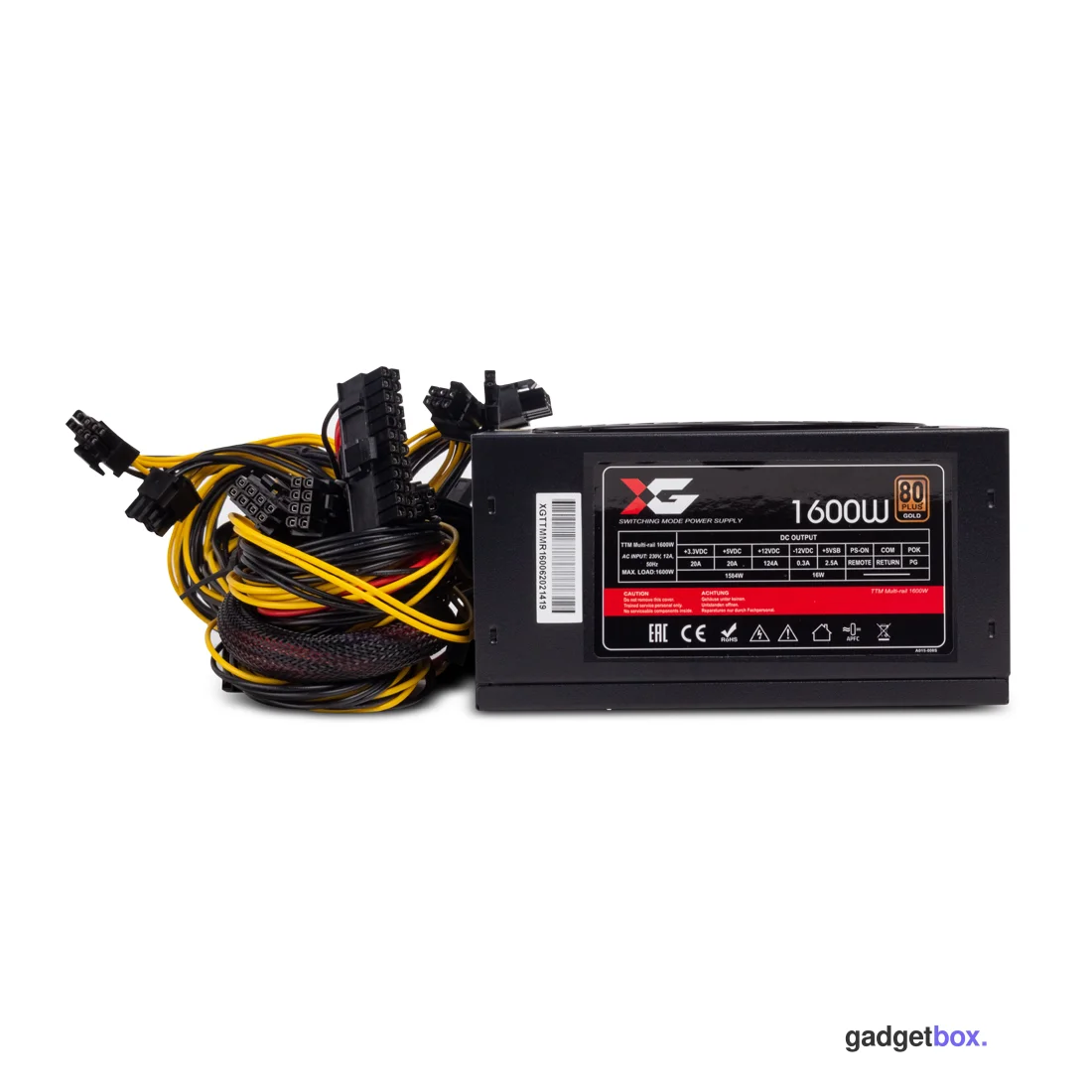 Блок питания X-Game TTM Multi-rail 1600W