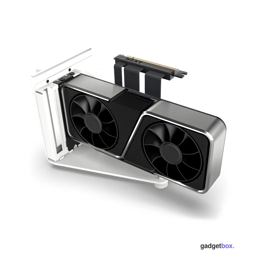 Комплект вертикального крепления GPU Mounting Kit NZXT AB-RH175-W1 White