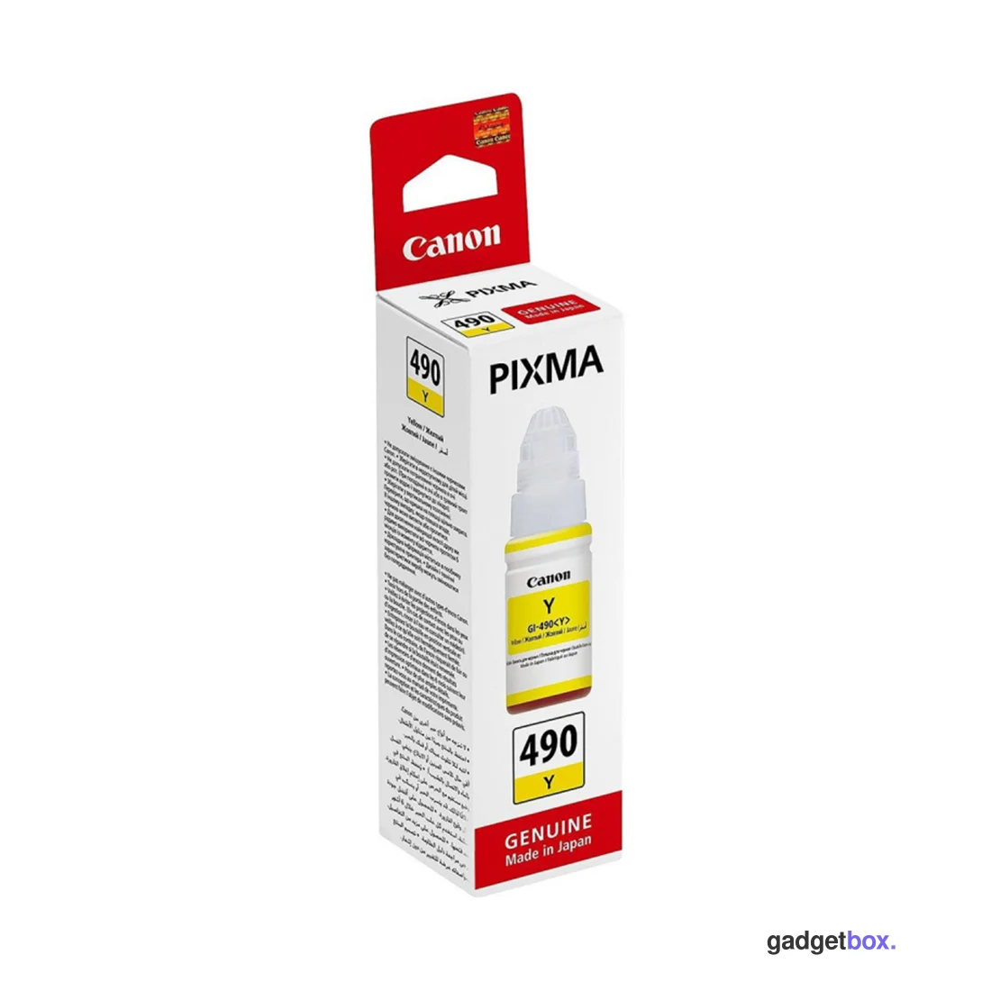 Чернила Canon INK GI-490 Yellow