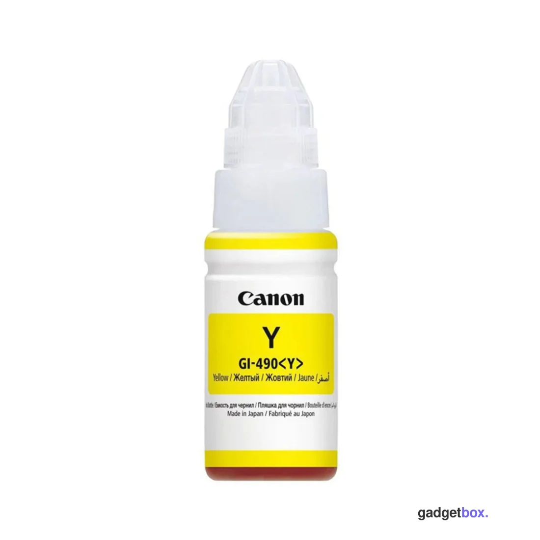 Чернила Canon INK GI-490 Yellow