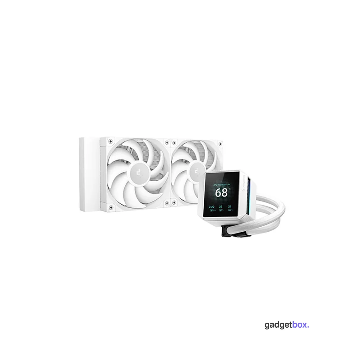 Кулер с водяным охлаждением Deepcool MYSTIQUE 240 WH