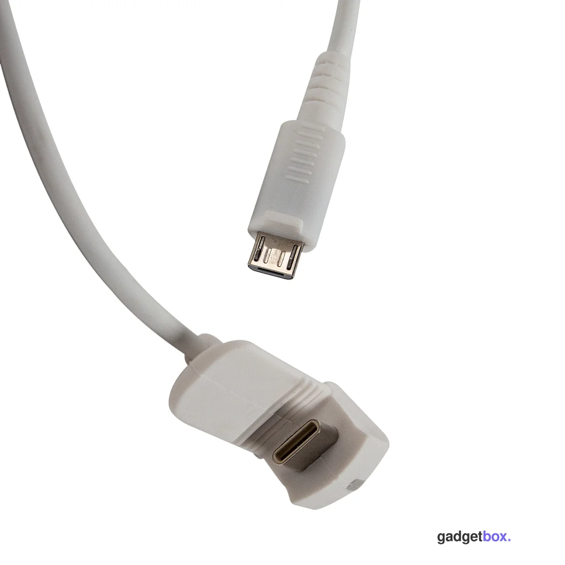 Противокражный кабель Eagle A6150CW (Type-C - Micro USB)