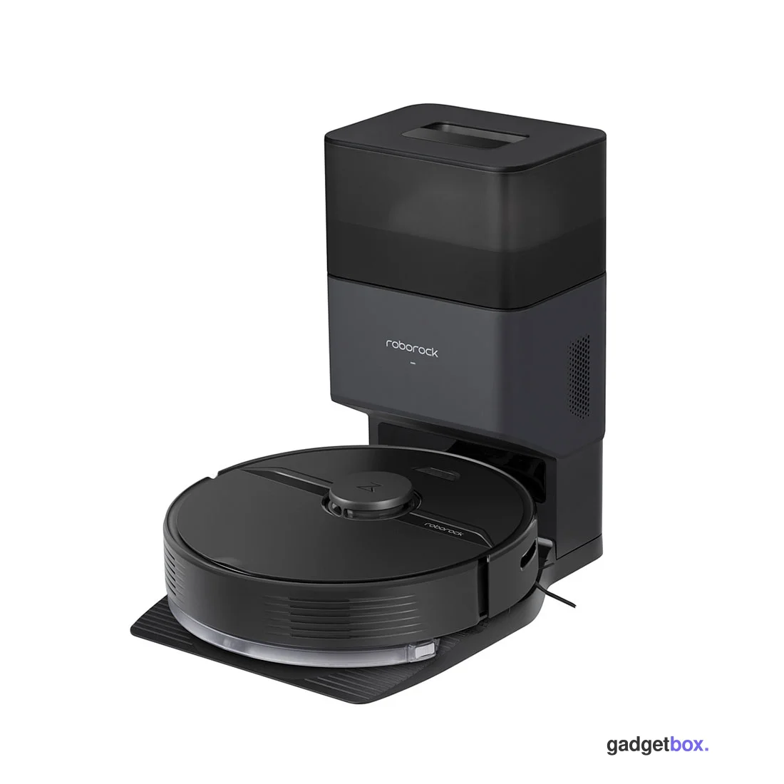 Робот-пылесос Roborock Q7+ с зарядным устройством и автовыгрузкой мусора (AED03HRR/AED04HRR) Черный