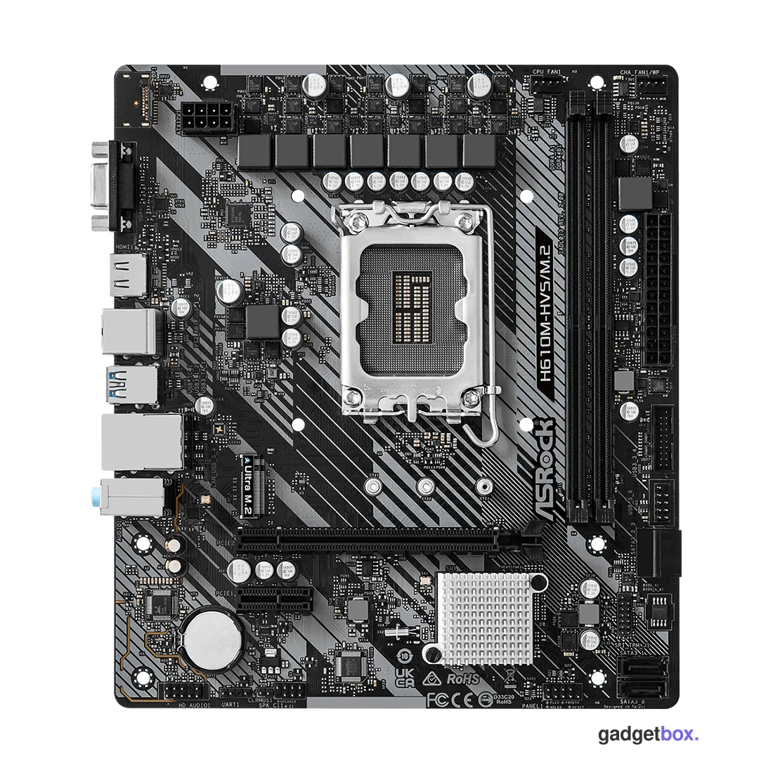 Материнская плата ASRock H610M-HVS/M.2 R2.0