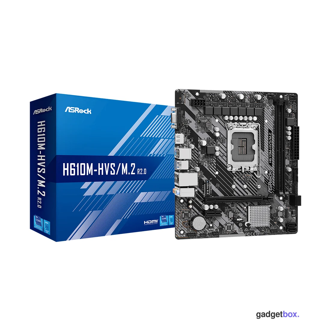 Материнская плата ASRock H610M-HVS/M.2 R2.0
