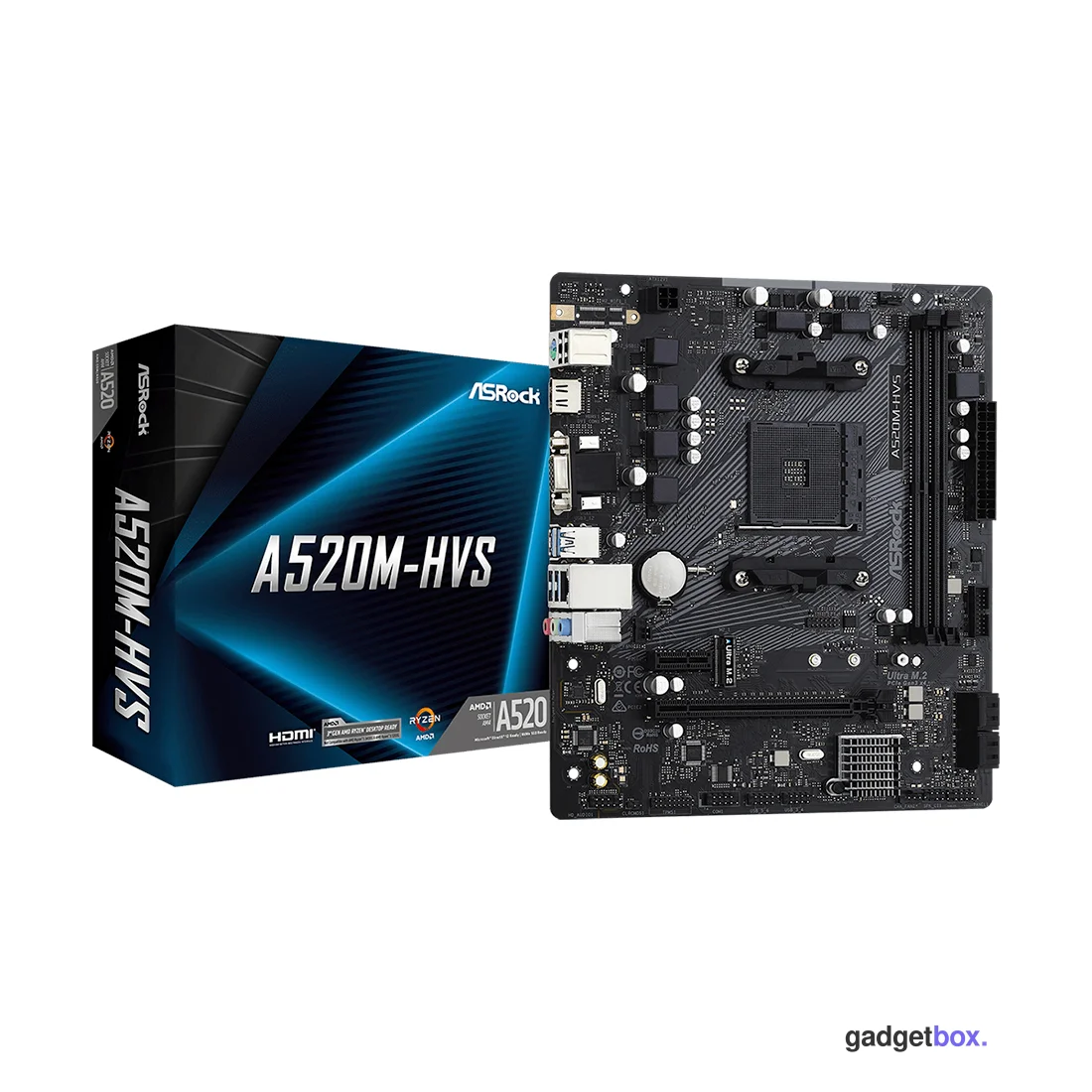 Материнская плата ASRock A520M-HVS