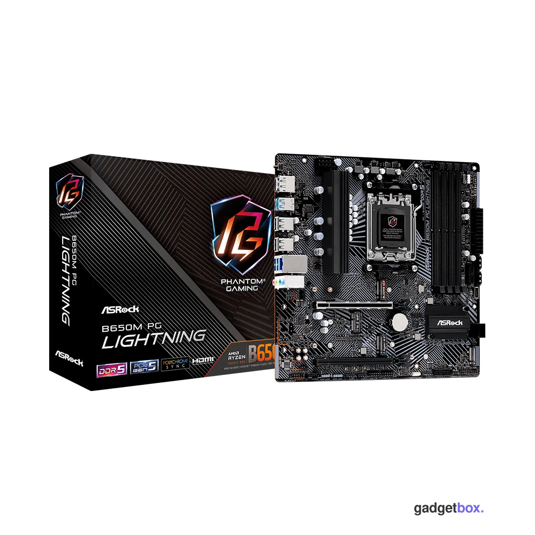 Материнская плата ASRock B650M PG LIGHTNING