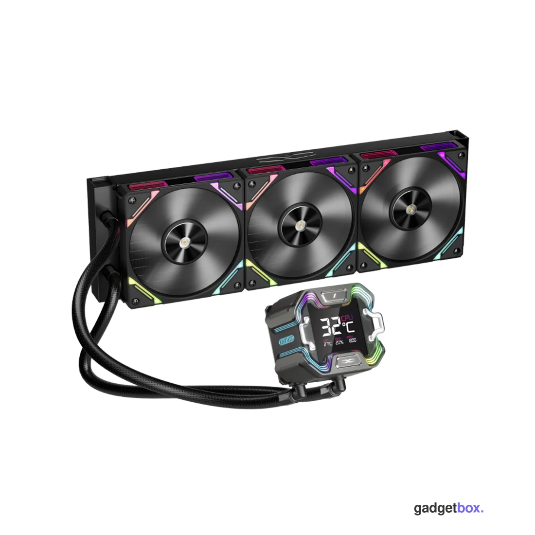 Кулер с водяным охлаждением 1STPLAYER X-360 BLACK