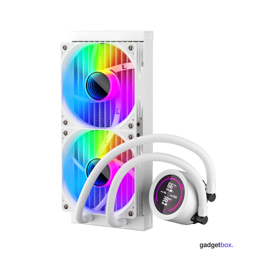 Кулер с водяным охлаждением 1STPLAYER TS4 240 WHITE