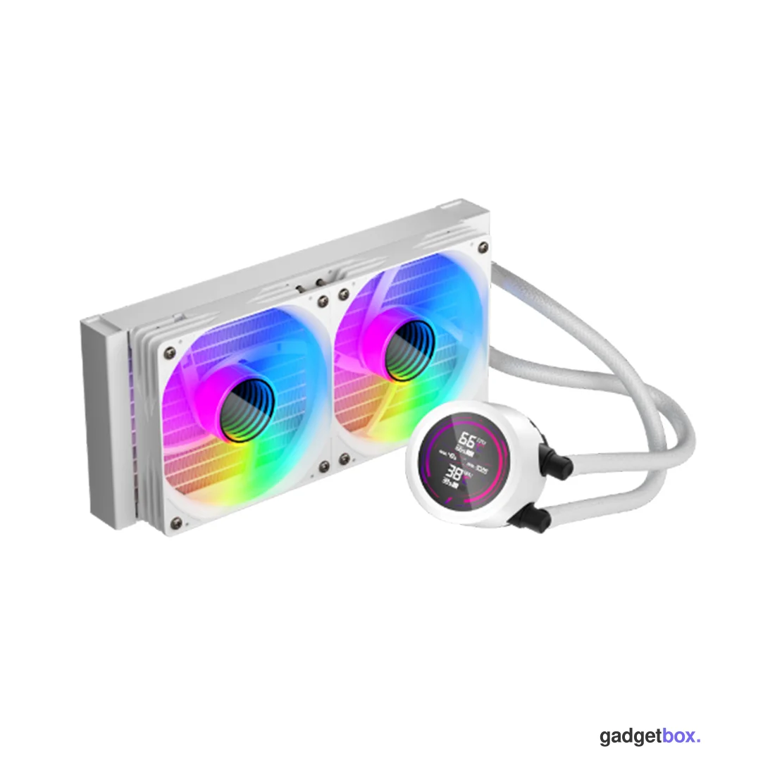 Кулер с водяным охлаждением 1STPLAYER TS4 240 WHITE