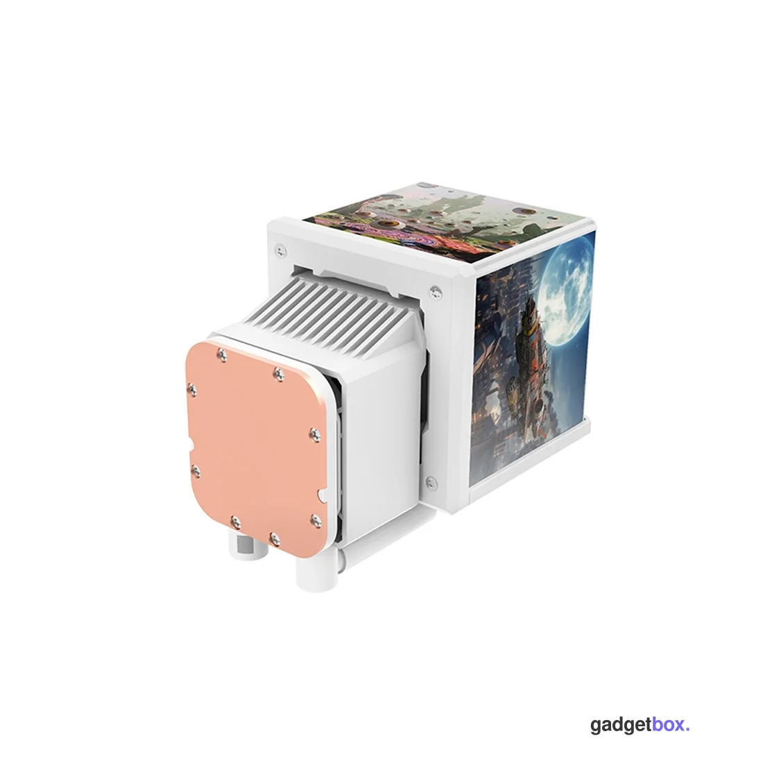Кулер с водяным охлаждением Thermaltake MINECUBE 360 Ultra White