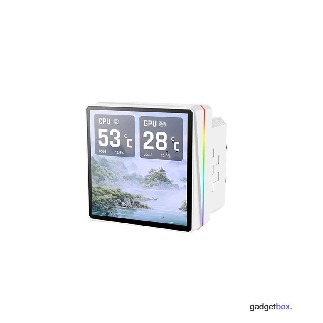 Кулер с водяным охлаждением Thermaltake TH360 V3 Ultra ARGB Sync Snow Edition