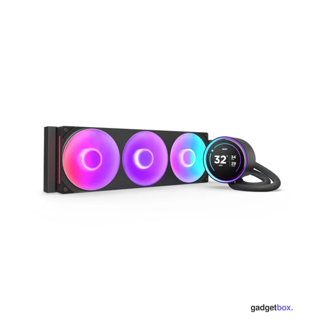 Кулер с водяным охлаждением NZXT Kraken Elite 360 RGB V2 RL-KR36E-B2 Black