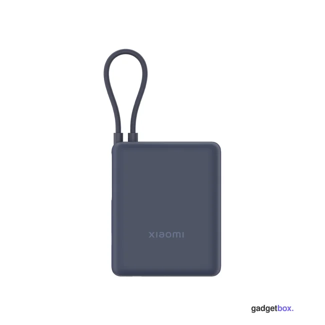 Портативный внешний аккумулятор Xiaomi 33W Power Bank 10000mAh (Integrated Cable) Ice Blue GL