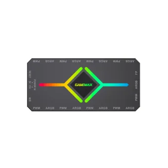 Контроллер подсветки Gamemax V4.0 ARGB+PWM HUB BK (12В)