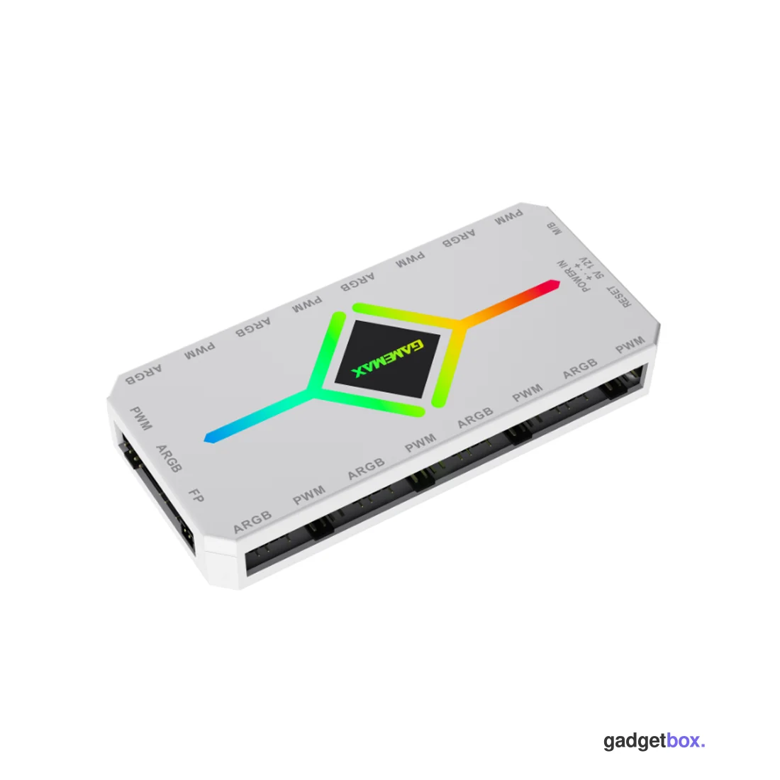 Контроллер подсветки Gamemax V4.0 ARGB+PWM HUB WH (12В)