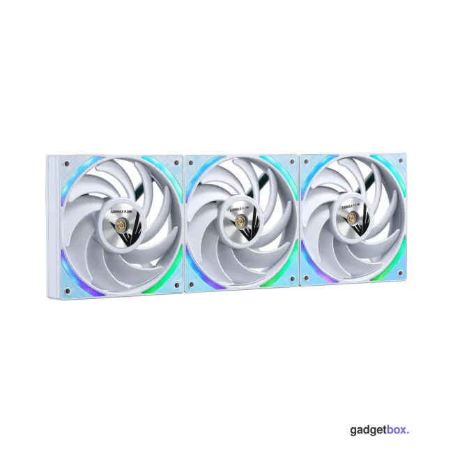 Комплект кулеров для компьютерного корпуса Formula V AIR BRIDGE PLUS WH - 3 в1