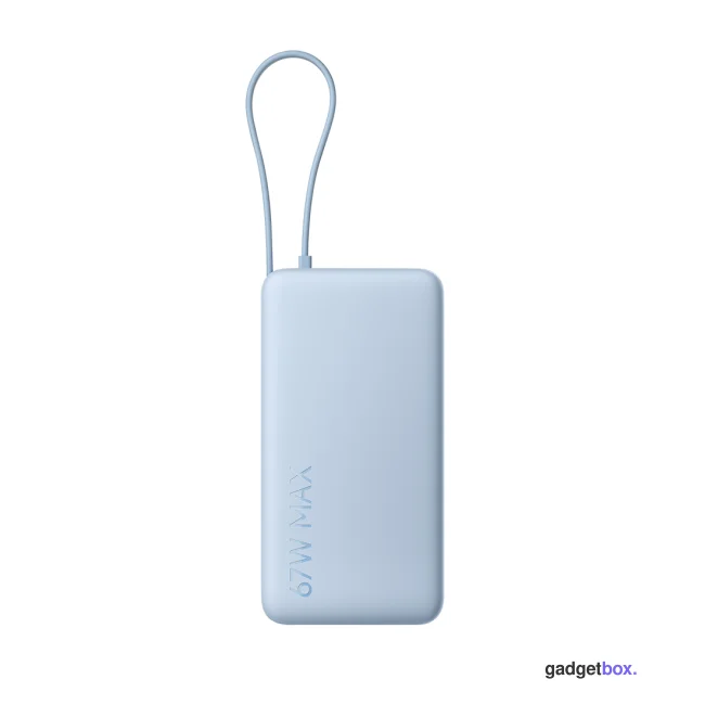 Портативный внешний аккумулятор Xiaomi 67W Power Bank 10000 (Integrated Cable) Ice Blue