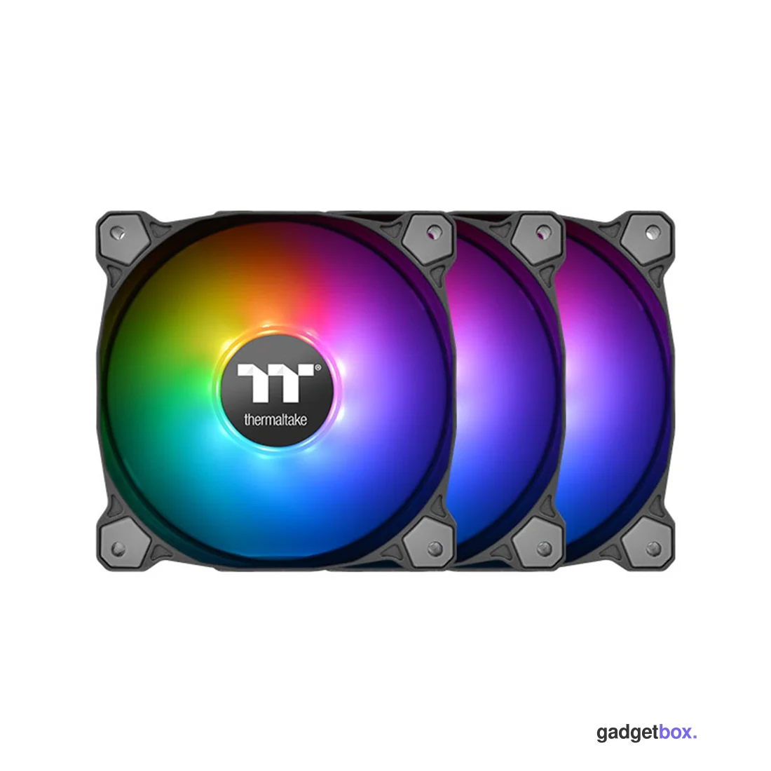 Кулер для компьютерного корпуса Thermaltake Pure Plus 12 RGB TT Premium Edition (3-Fan Pack)