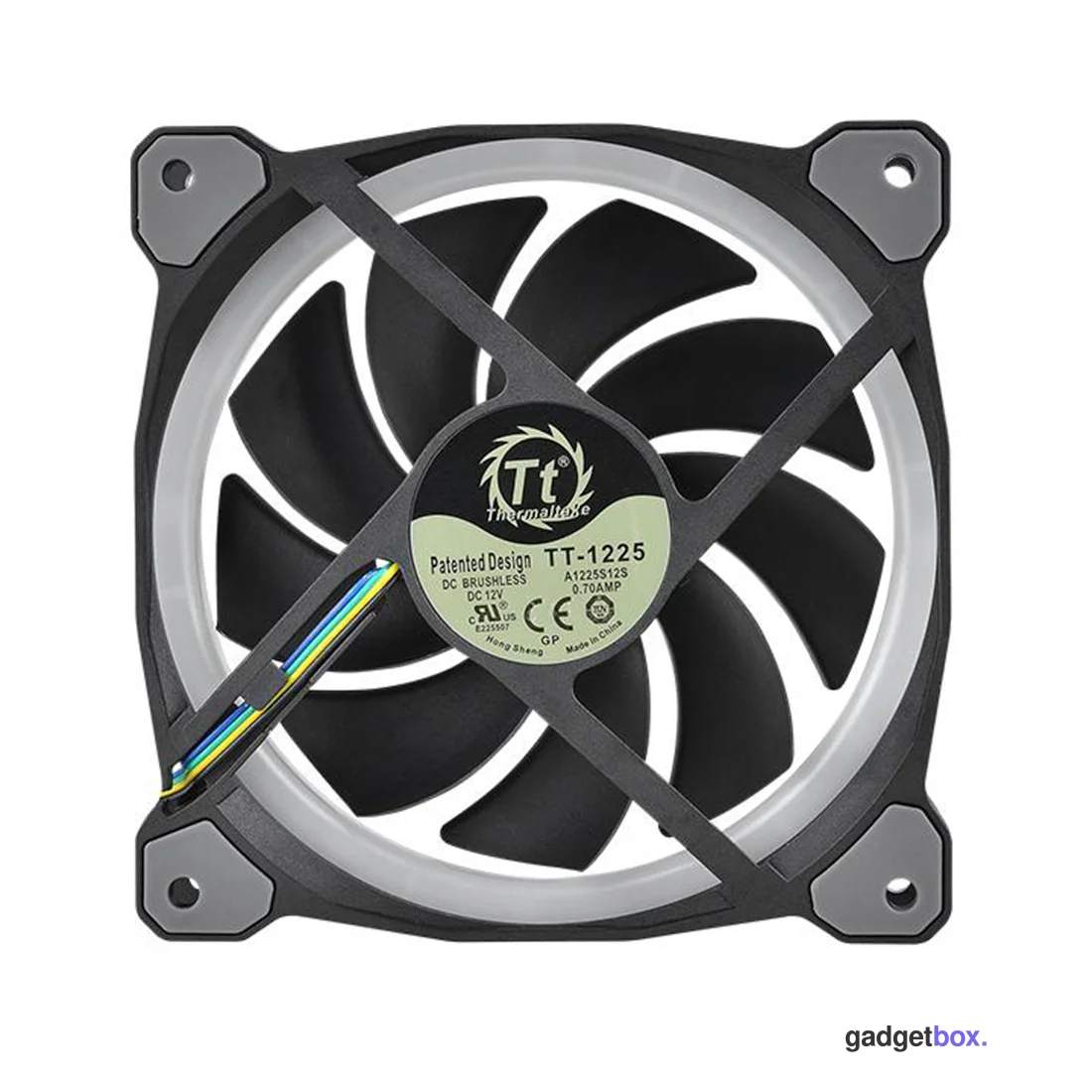 Кулер для компьютерного корпуса Thermaltake Riing Plus 12 RGB TT Premium Edition (3-Fan Pack)