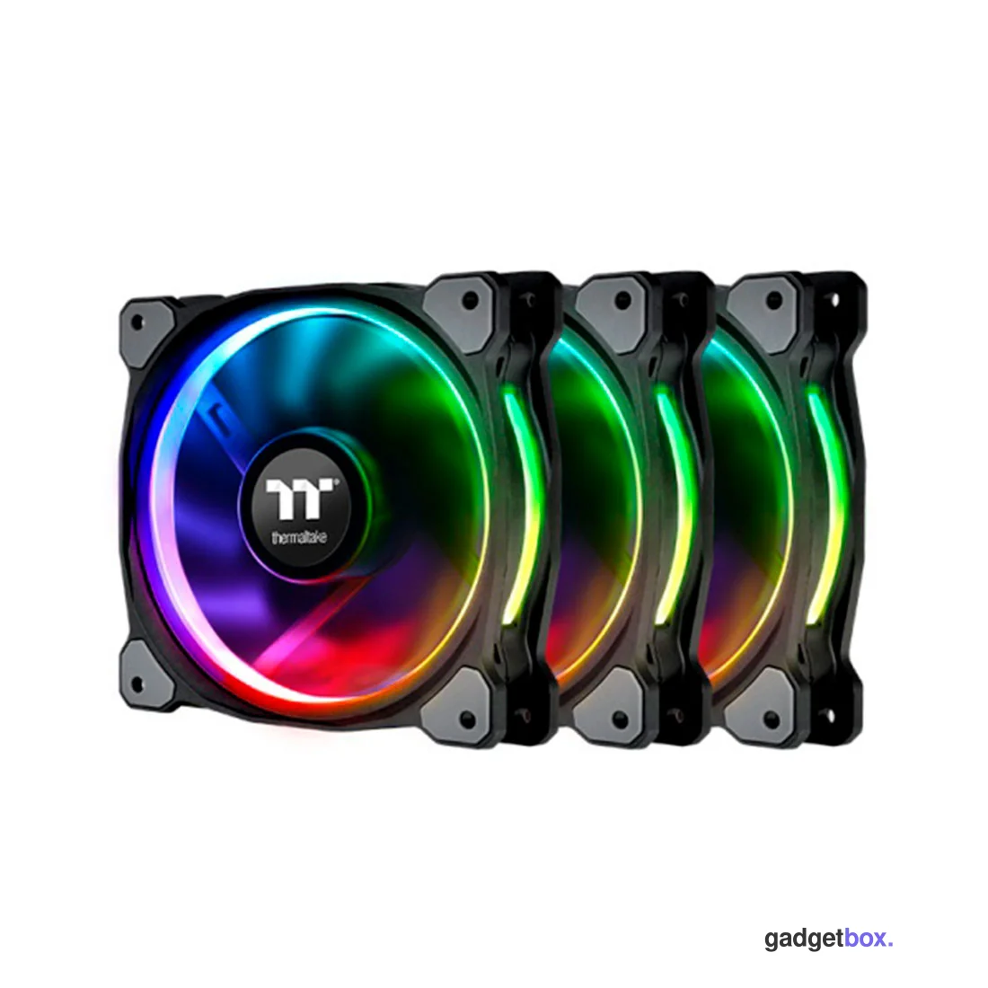 Кулер для компьютерного корпуса Thermaltake Riing Plus 14 RGB Radiator Fan TT Premium Edition (3-Fan