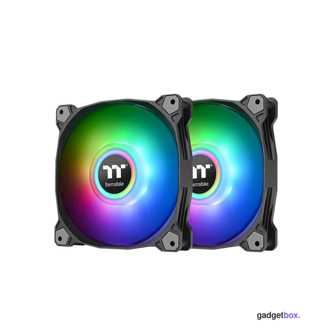 Кулер для компьютерного корпуса Thermaltake Pure Duo 12 ARGB Sync Radiator Fan (2-Fan Pack) Black
