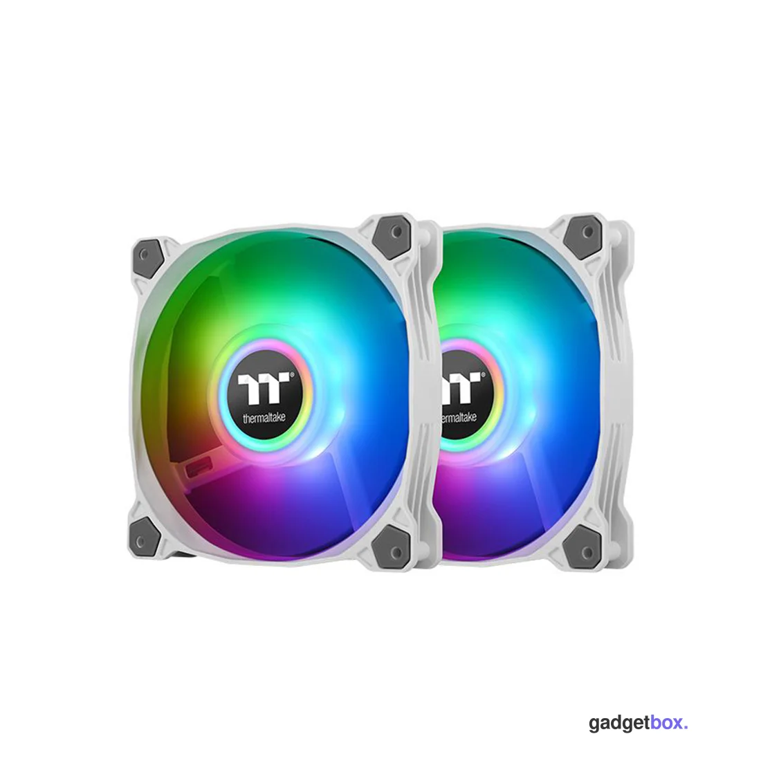 Кулер для компьютерного корпуса Thermaltake Pure Duo 14 ARGB Sync Radiator Fan (2-Fan Pack) White