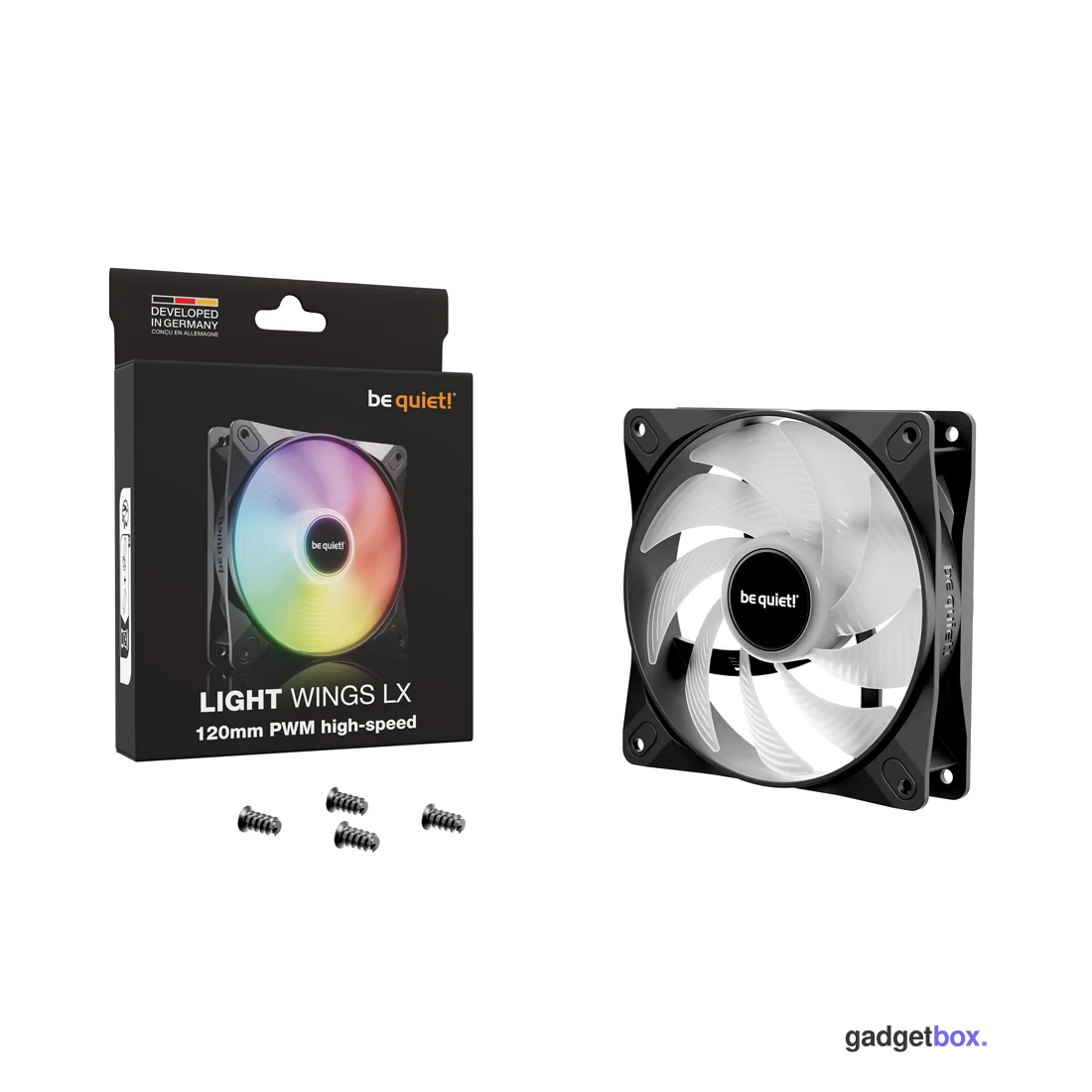 Вентилятор для компьютерного корпуса Bequiet! Light Wings LX 120mm PWM high-speed