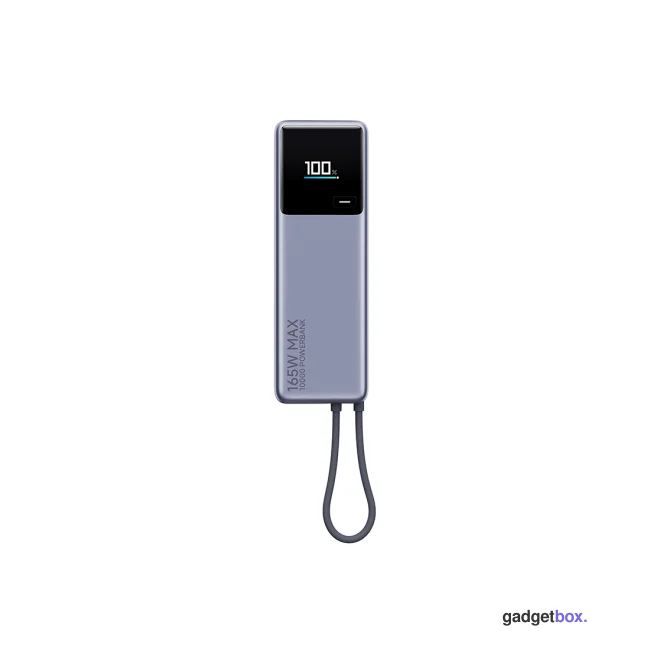 Портативный внешний аккумулятор Xiaomi 165W Power Bank 10000mAh (Integrated Cable) GL