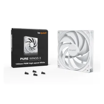 Вентилятор для компьютерного корпуса Bequiet! Pure Wings 3 140mm PWM high-speed White