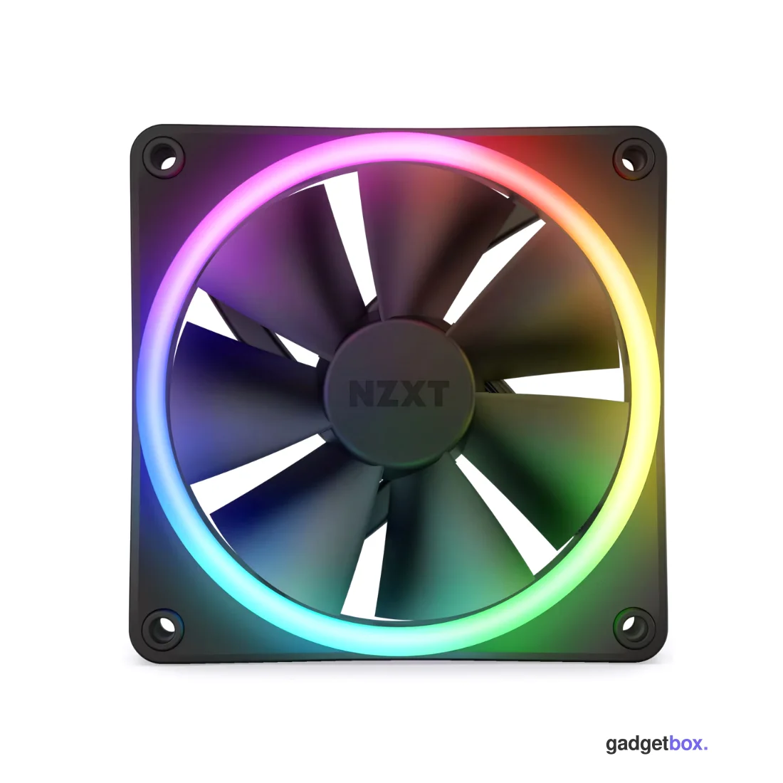 Кулер для компьютерного корпуса NZXT F120 RGB DUO RF-D12SF-B1 Black