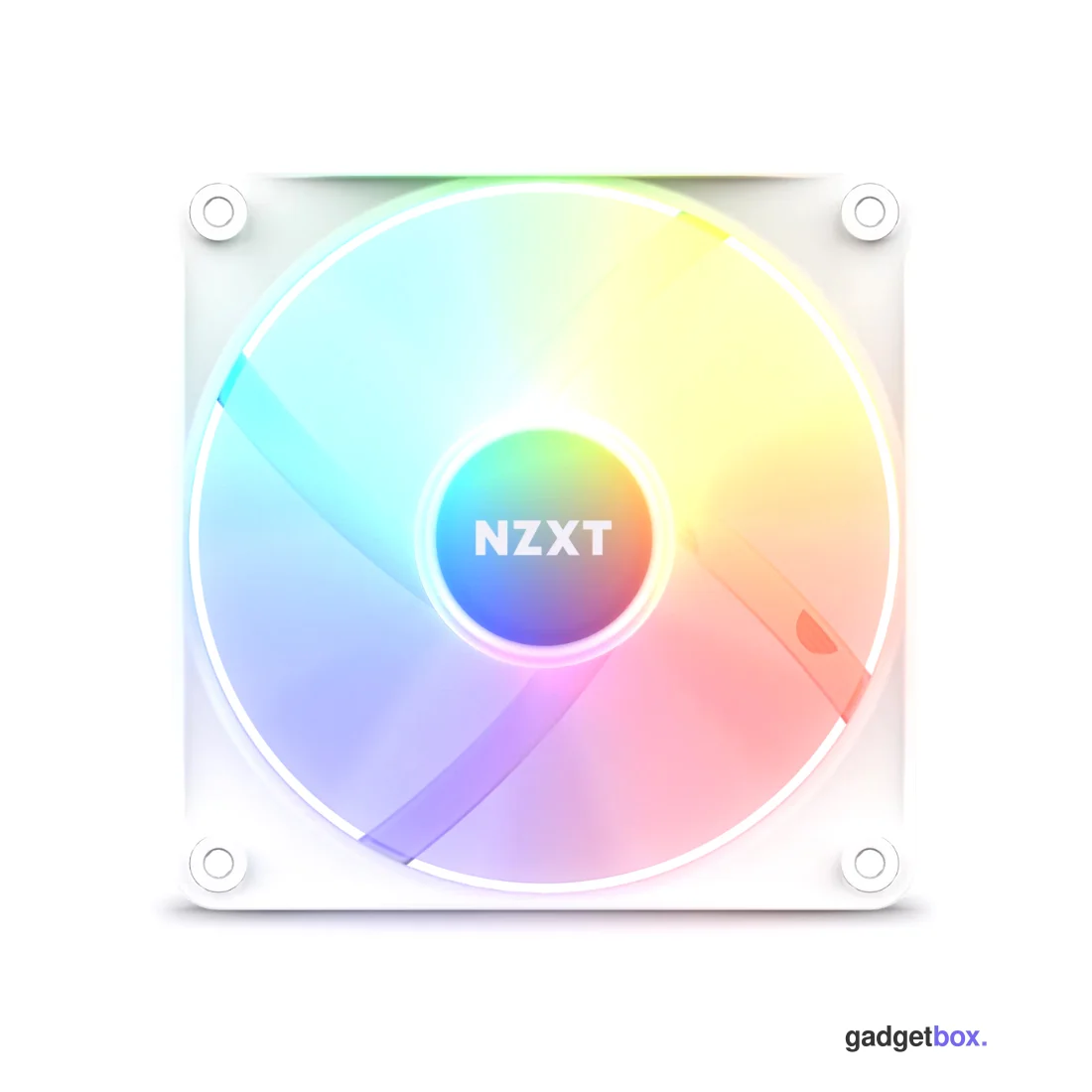 Кулер для компьютерного корпуса NZXT F120 RGB Core RF-C12SF-W1 White