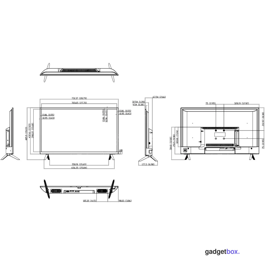 Монитор 32" Dahua DHI-LM32-F200
