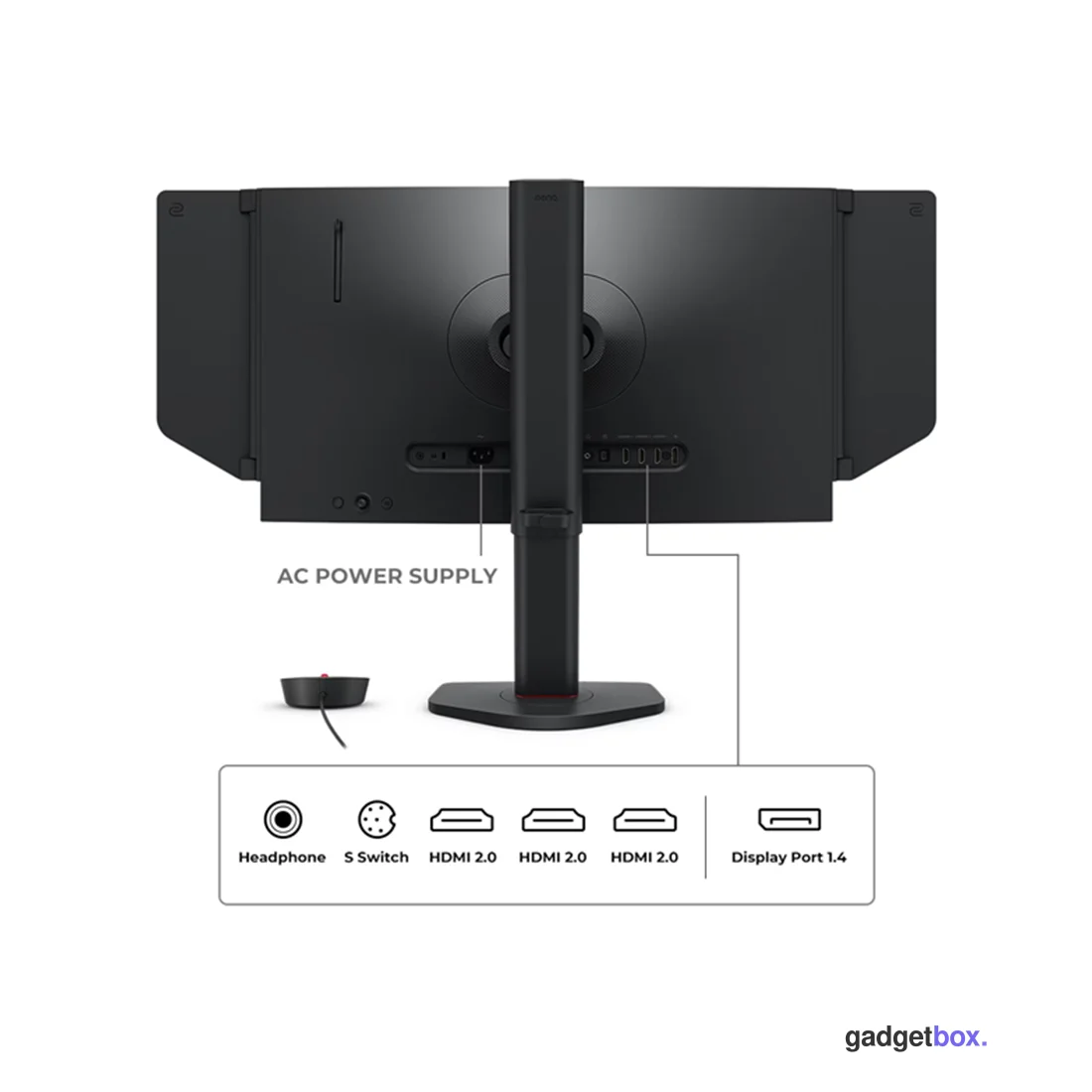 Монитор 24.1" ZOWIE XL2566X+ Dark Grey
