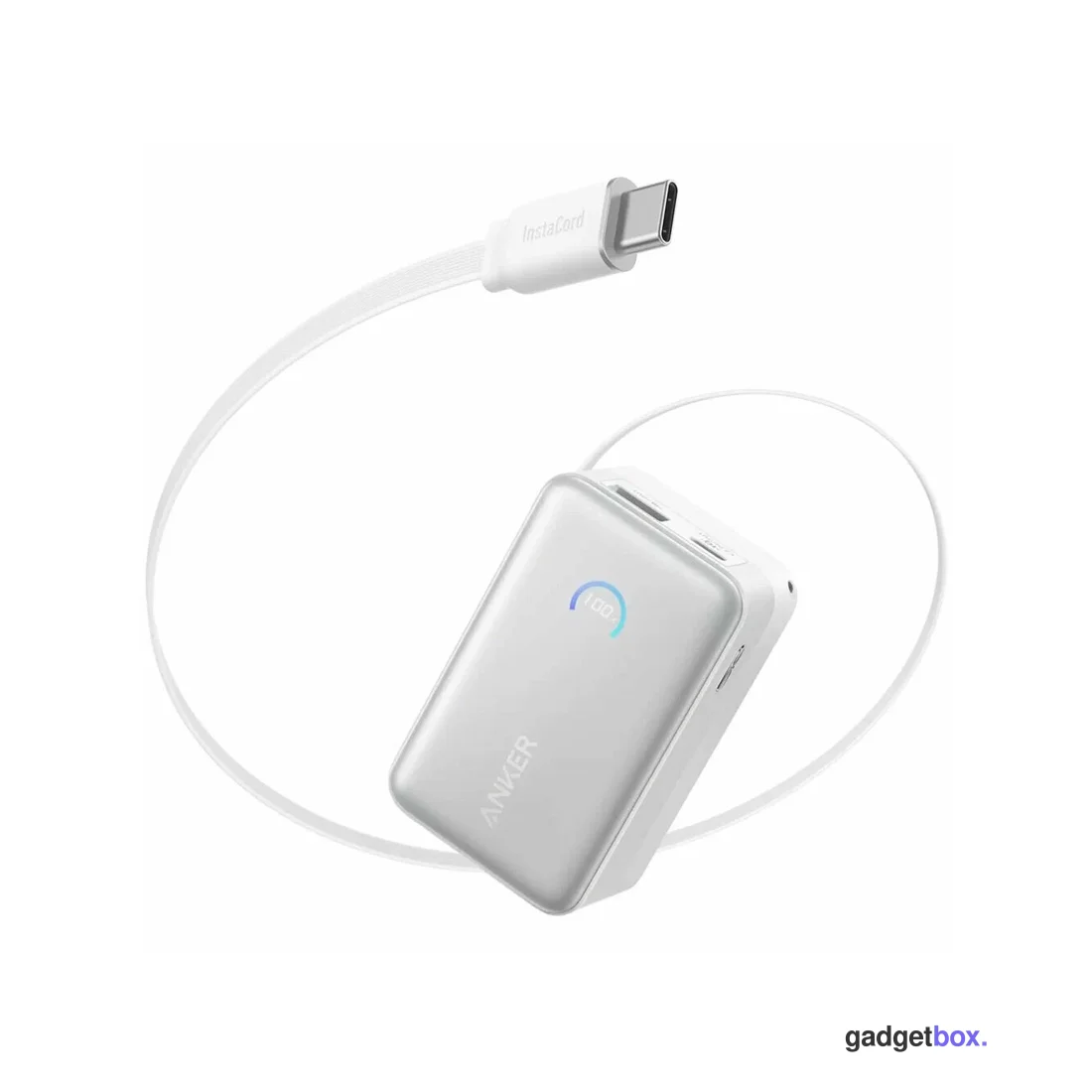Портативный внешний аккумулятор Anker Nano 10000mAh 45W (A1638H21) Белый