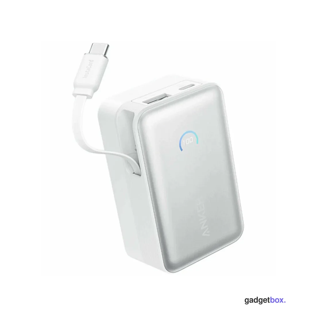 Портативный внешний аккумулятор Anker Nano 10000mAh 45W (A1638H21) Белый
