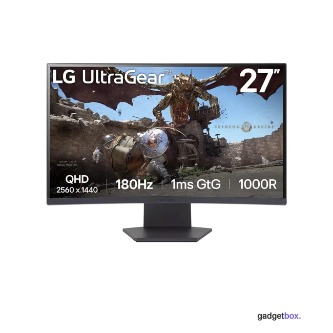 Монитор 27" LG 27GS60QC-B