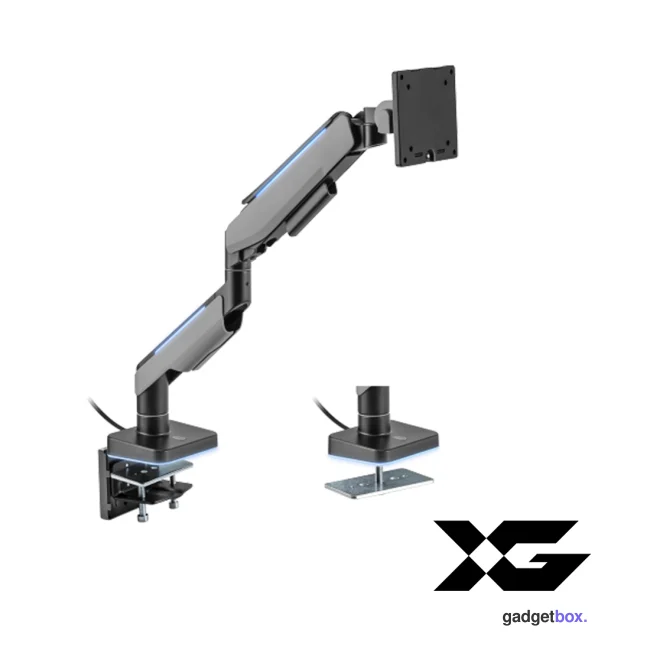 Настольный кронштейн с газлифтом XG MGG-1749 grey для 1 монитора (17"-49") Серый
