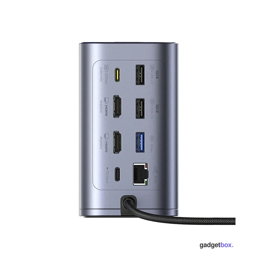 Док-станция Baseus NU1 Air Spacemate 12-in-1 Grey (B00568103813-00)