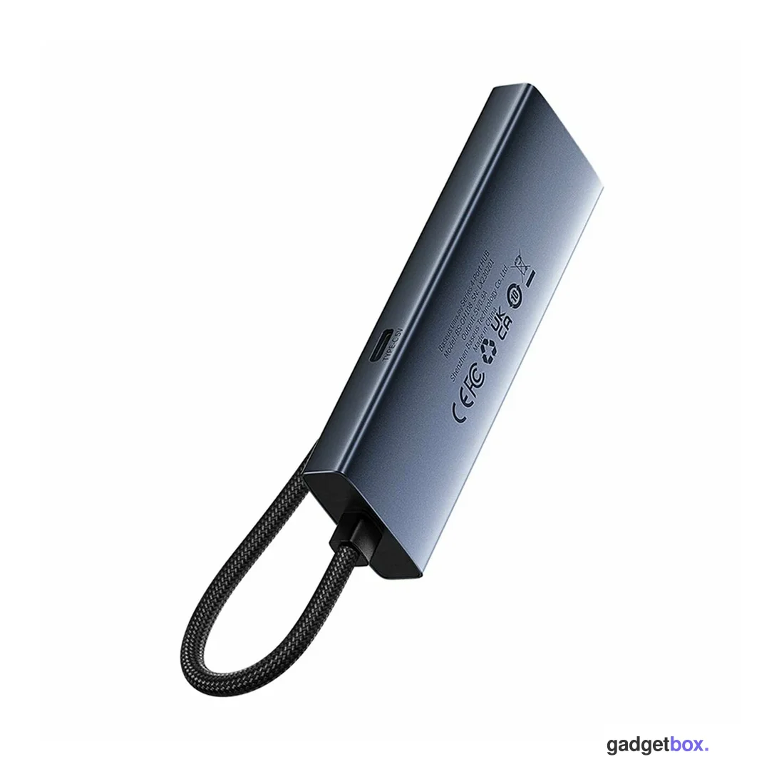 Концентратор Baseus UltraJoy Series 4-Port Space Grey (B0005280B811-12)